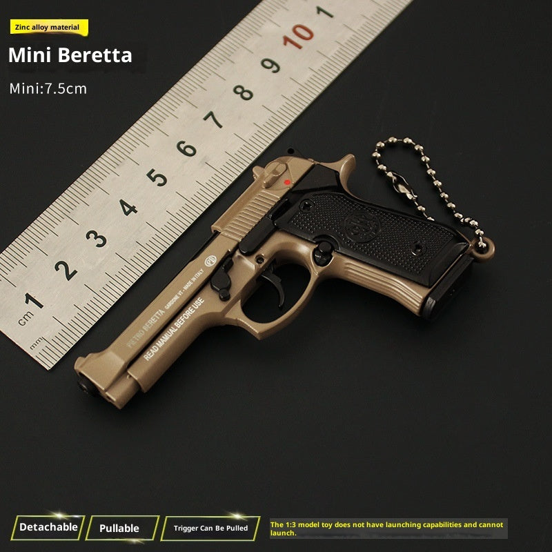 Alloy Model Toy Grab Keychain