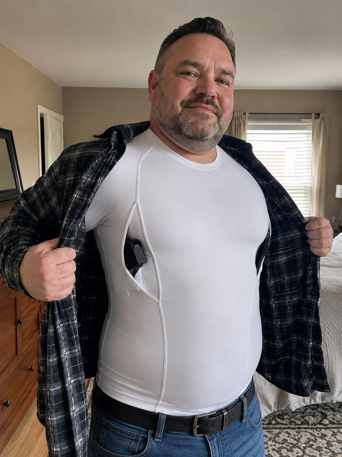 2TAC Shadow Carry Tee — At work