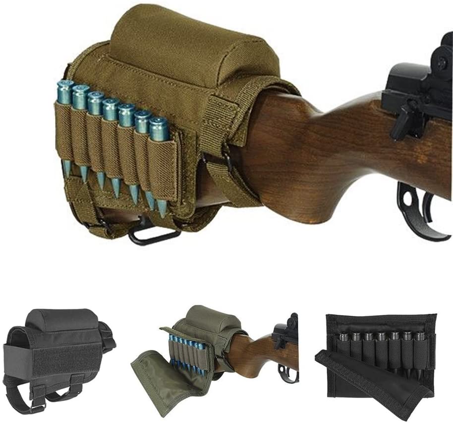2Tac Hunting Zipper Rifle Buttstock Mag Ammo Pouch