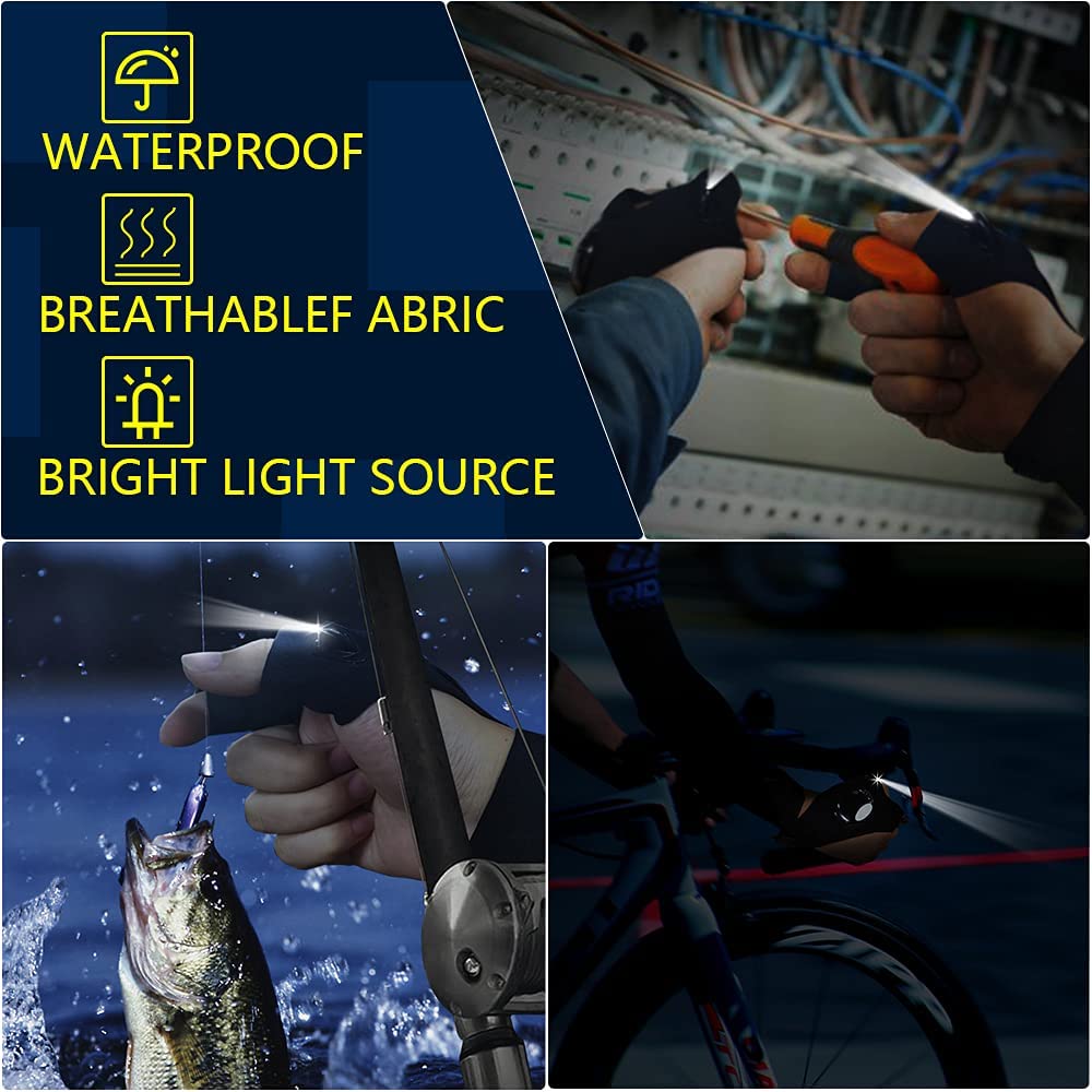 LED Flashlight Gloves