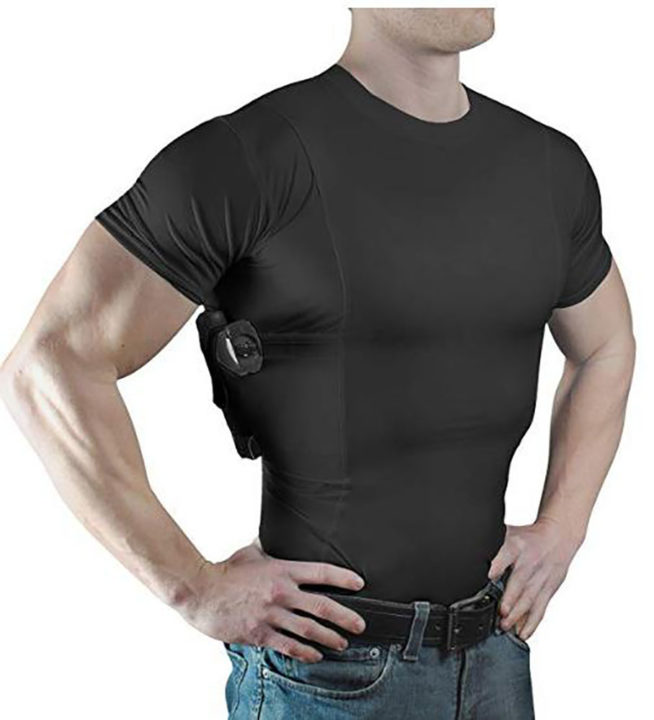 2TACTIC CONCEALED CARRY T-SHIRT HOLSTER