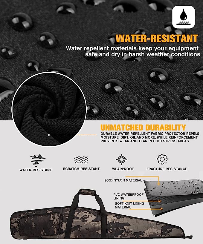 Water-Resistant Carrying Gun Case