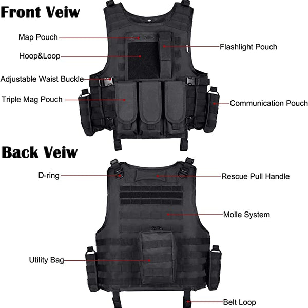 2TACTIC® Tactical Airsoft Vest