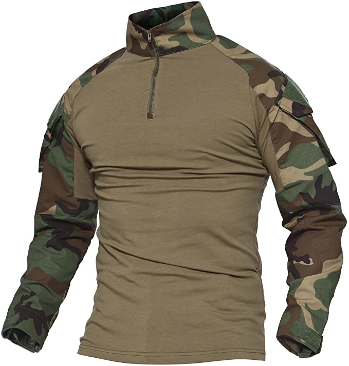 2Tac Tactical Combat Shirt Woodland