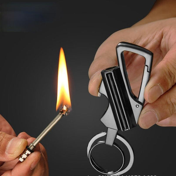 2Tac Fire Torch Camping Lighter Flint Match