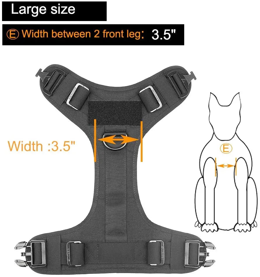 Tactical Dog Harness EDC4Life
