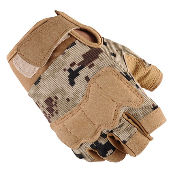 Fingerless Military Gloves