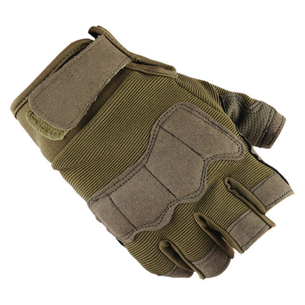 Fingerless Military Gloves