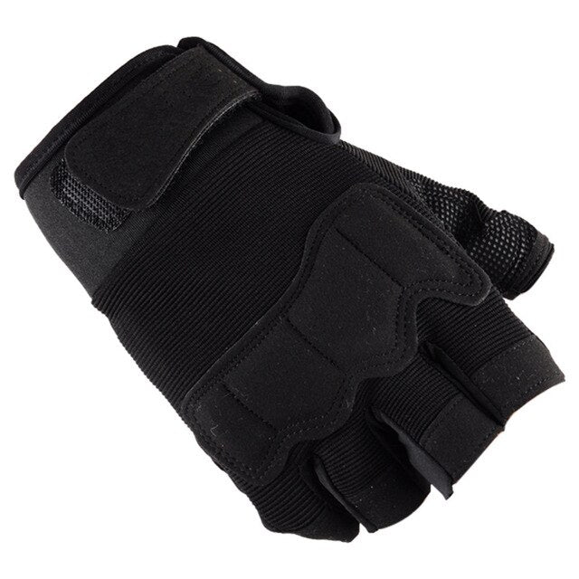 Fingerless Military Gloves